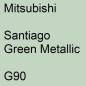 Preview: Mitsubishi, Santiago Green Metallic, G90.